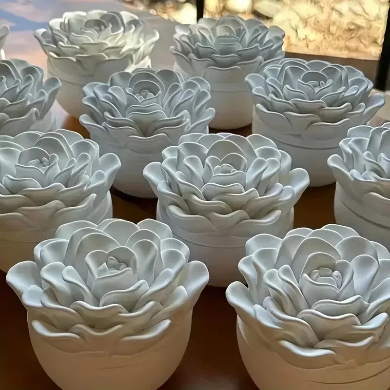 แม่พิมพ์ซิลิโคนคุณภาพสูงสำหรับ - Candle Making Jars With Lids บทวิจารณ์และราคา