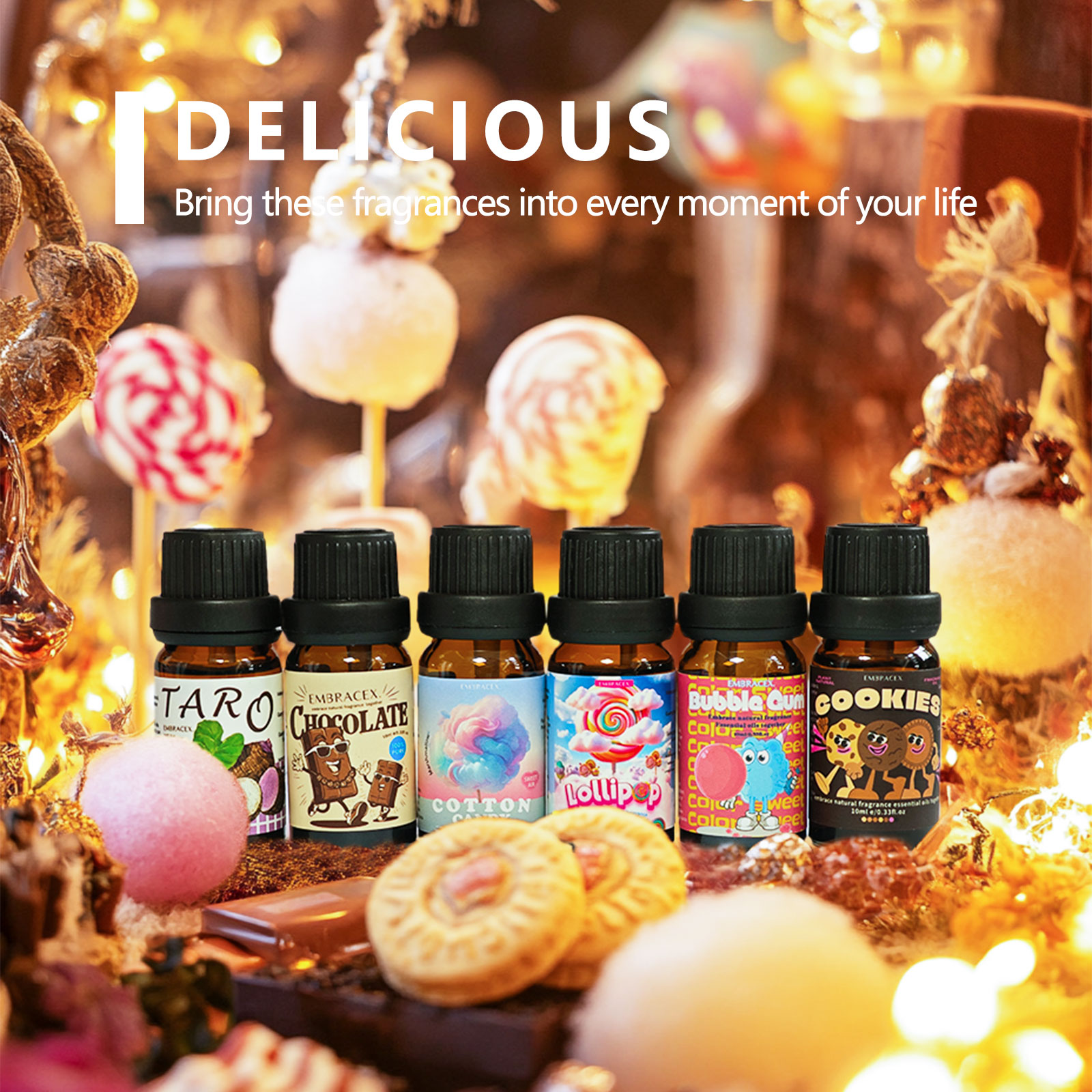 6 ชิ้น/1 ชุดกล่องของขวัญน้ำมัน - Candle Making Scents บทวิจารณ์และราคา