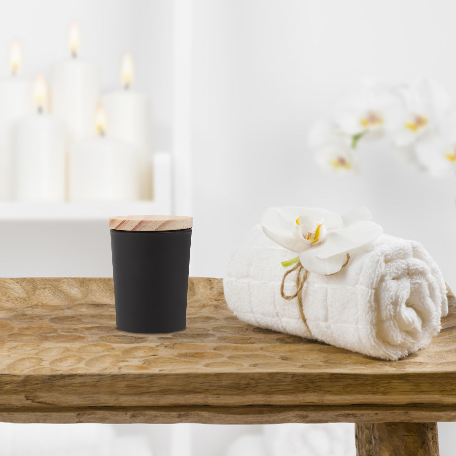 ขวดแก้วพร้อมฝาปิดแบบเรียบง่าย  - Candle Making Jars With Lids บทวิจารณ์และราคา