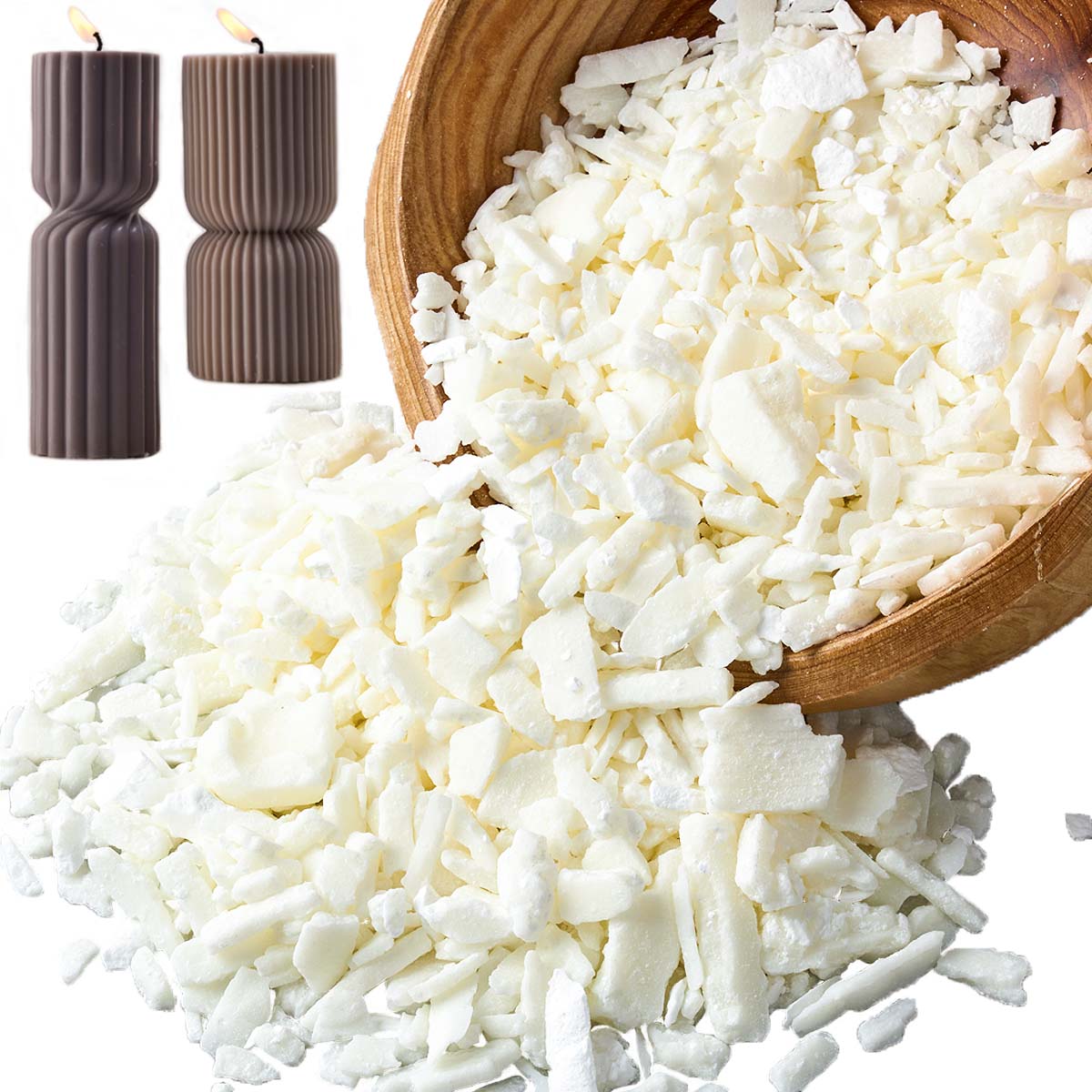 1 ปอนด์ขี้ผึ้งถั่วเหลืองสีขาวบ - Candle Making Fragrances บทวิจารณ์และราคา