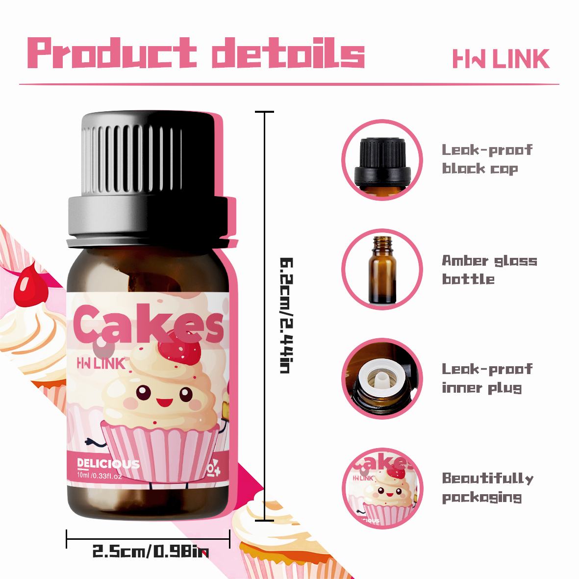น้ำมันหอมระเหยเค้ก 10 มล. สำหร - Candle Making Scents บทวิจารณ์และราคา