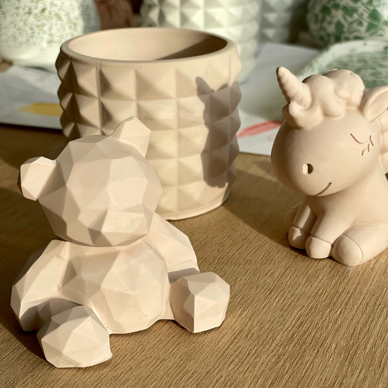 3D สเตอริโอหมีแม่พิมพ์ซิลิโคน  - Candle Making Activity บทวิจารณ์และราคา