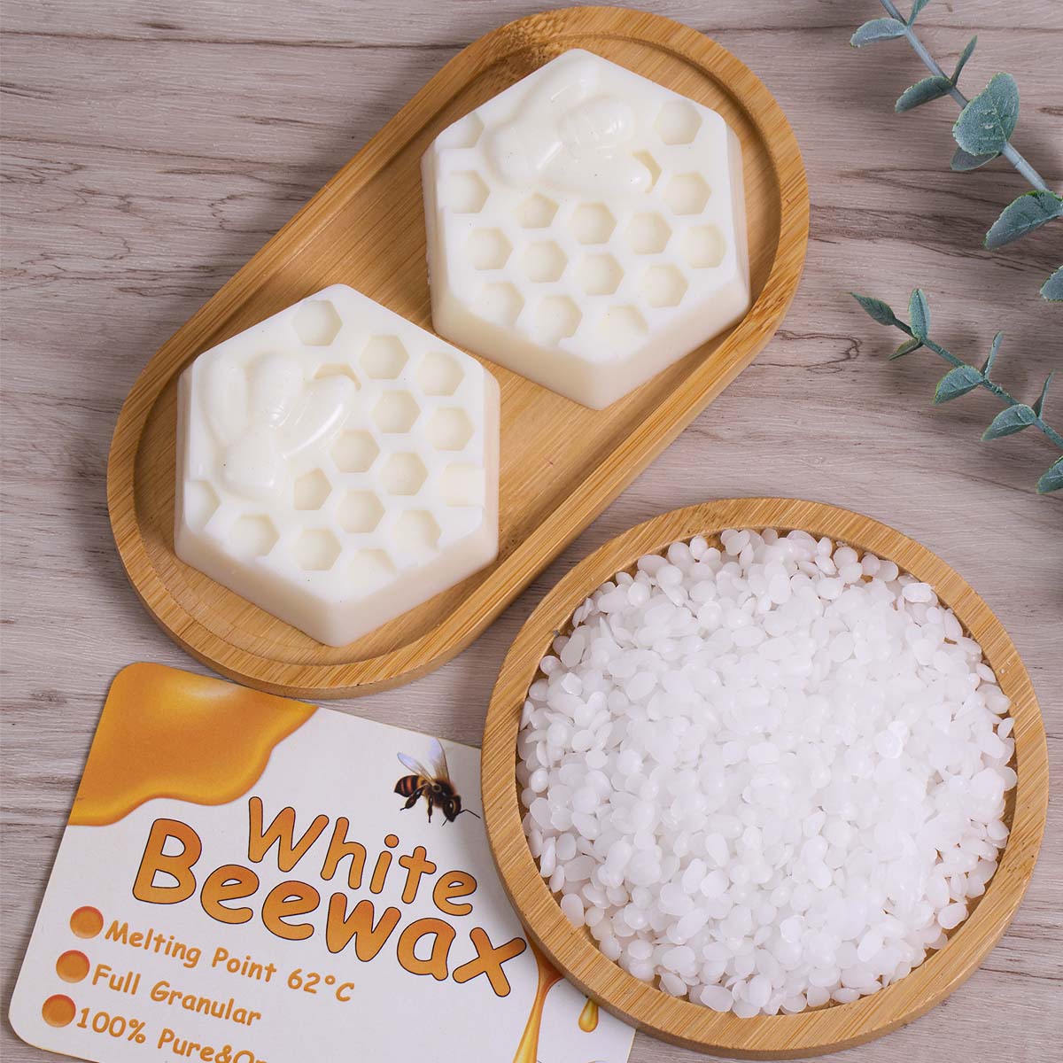 ขี้ผึ้งสีขาวธรรมชาติบริสุทธิ์เ - Candle Making Scents บทวิจารณ์และราคา