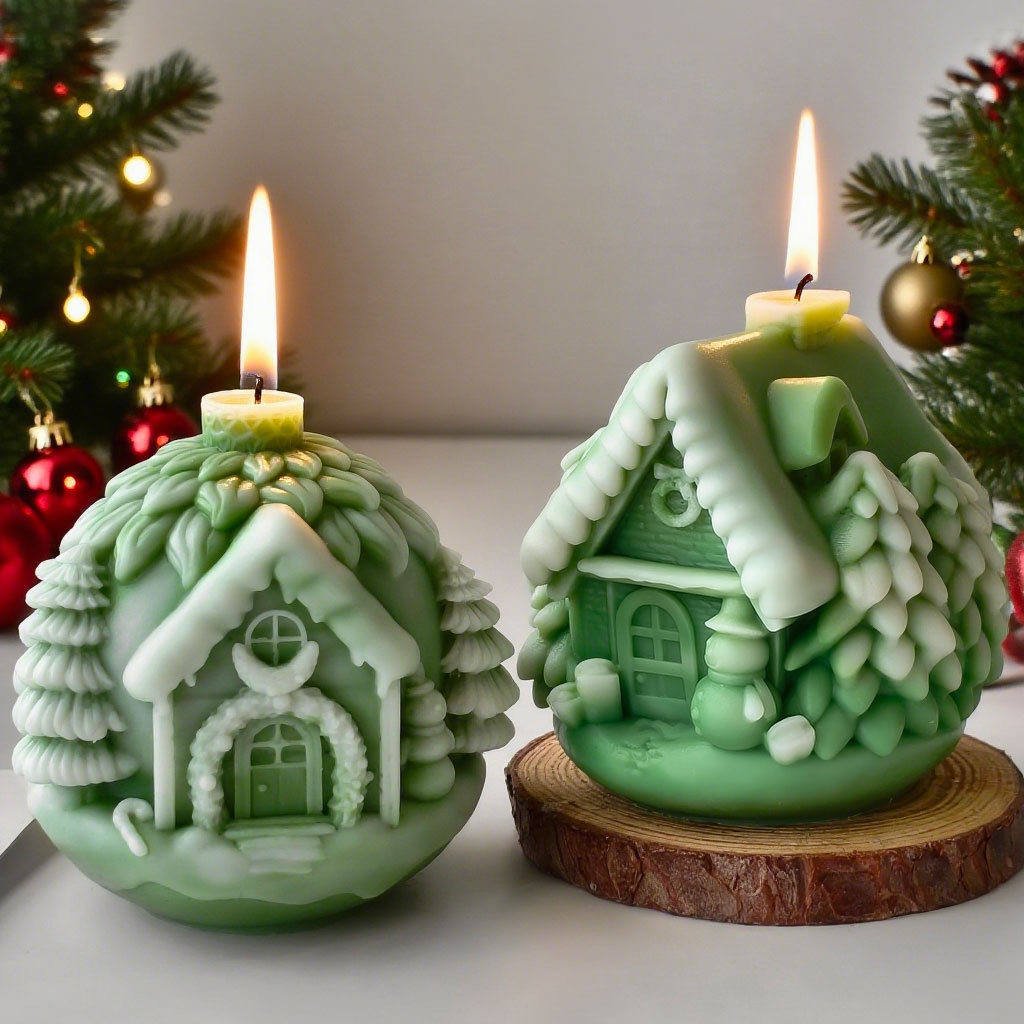 DIY Christmas Tree House แม่พิ - Candle Making Books For Beginners บทวิจารณ์และราคา