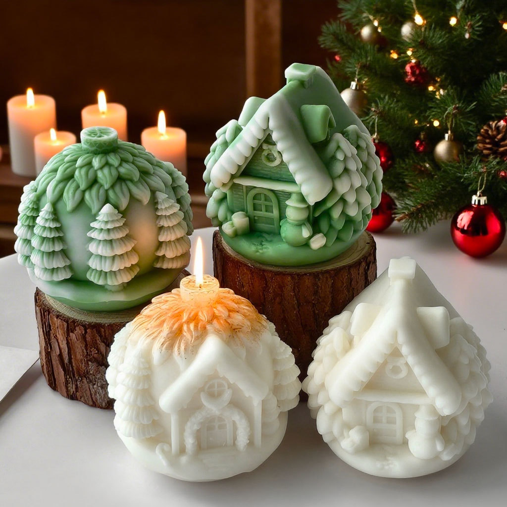 DIY Christmas Tree House แม่พิ - Candle Making Books For Beginners บทวิจารณ์และราคา