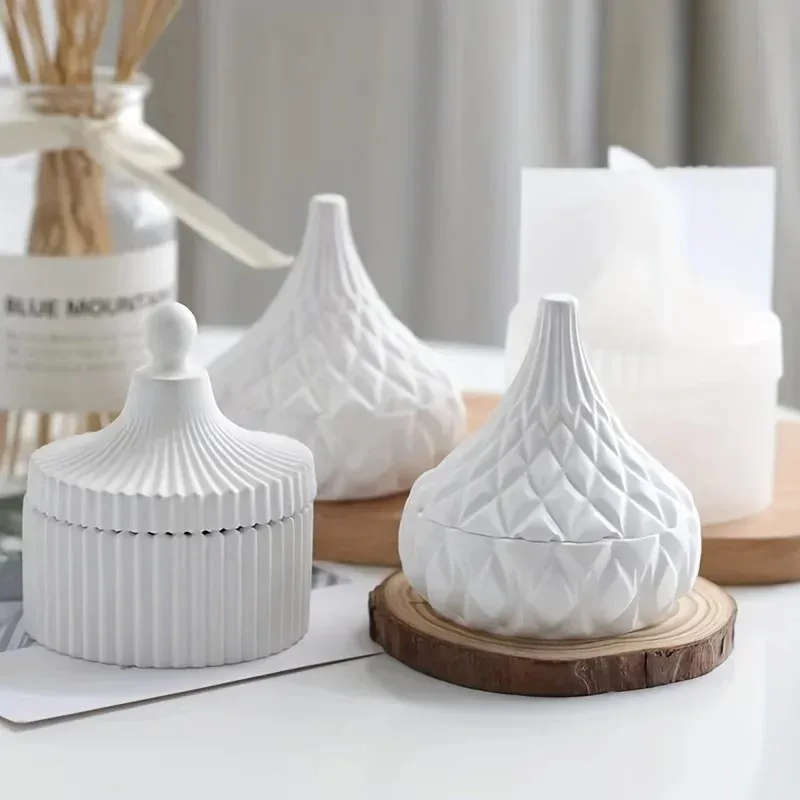 แม่พิมพ์ซิลิโคนสำหรับทำเทียน 2 - Candle Making Jars With Lids บทวิจารณ์และราคา
